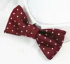 Bowknot Men's by hand freely bow tie 36 color self bowties calabash bow tie For business necktie Christmas Wedding Gift