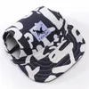 Cute Fashion Camo Apparel Pet Dog Hat Baseball Cap Windproof Travel Sports Sun Hats Summer Canvas Visor For Puppy Large Pets Dogs