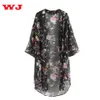 Groothandel- Weixinbuy 2017 zomer zonbestendig vest mode vrouwen chiffon bikini cover up kimono cardigan jas badkleding