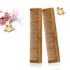 1pcs yüksek kaliteli masaj ahşap tarak bambu saç havalandırma fırçaları saç bakımı ve güzellik spa masajı tüm2280231