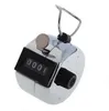 Mini mechanical digital manual counter 4-digit handheld counter aircraft flow counter manual counting golf