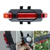 Портативный 5 светодиодный USB MTB Road Bike Tail Light.