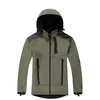 Jaquetas masculinas jaqueta impermeável respirável softshell ao ar livre casacos esportivos esqui caminhadas à prova de vento inverno outwear soft shell