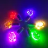 2M 20LEDs Led String Light CR2032 con pilas Micro Mini Light Copper Silver Wire Starry LED Strips para Navidad Decoración de Halloween