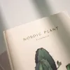 "Северное растение" Hard Cover Красивые выложенные белые бумаги ноутбука журнал Notepad Бесплатная нота канцтовары подарок1