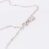 Wholesale Womens 60 CM S925 Sterling Silver Chain Original Necklace Fit Pandora Jewelry Charms Pendants Jewelry for Women
