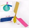 Traditional Balloon Airplane Helicopter For Kids Child Party Bag Filler Flying Educational Toys Gifta outdoors Fun balloons b738