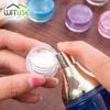 100pcs 5g 3g (5ml,3ml) Clear Diamond Empty Acrylic Container for Cosmetic Cream Jewelry Empty Jar Pot Eyeshadow