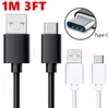 1 M 3ft Type-C Micro USB Data Sync Cable Charging Charger Cables Wire Cord Leads voor Samsung S6 S7 S8 Note8