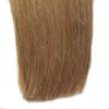 Klasa 8A Brazylijskie włosy skóra skóry Weft Hair Hair Extensions Unforted Virgin Brazylian Hair 100G 40pcs8653619