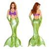 costumi di halloween per adulti Halloween New Mermaid Princess dress costume cosplay ariel Dress Abiti romantici Masquerade Fancy Party Dress