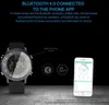 EX18 Relojes inteligentes Sports Smartwatch Podómetro Bluetooth Reloj de pulsera Rastreador de actividad Smartwatch a prueba de agua para IOS Android