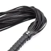 Real Genuine Leather Whip Fetish SM Bdsm Sex Toy for Couples Sex Spanking Flogger Adult Games Bondage Restraints Sex Product6126981