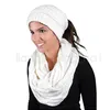 8colors Hiver Tricoté Écharpe Laine Fille Tricot Anneau Chaud Boucle Crochet Écharpe Double Cercle Adolescent cou foulards avec logo GGA946