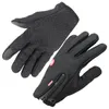 Vindstopers handskar anti slip vindtät termisk varm pekskärmshandske andningsbara taktikoner vinter män kvinnor svart dragkedja handskar