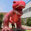 Гигантский Jurassic T-Rex Надувный музей динозавров Рекламный дракон для улицы/мероприятия