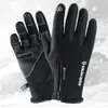 Winter Cycling Bicycle Gloves Windproof Thermal Warm Fleece Gloves Men Women Motorcycle Snow Skiing Sport Bike Glove2579