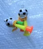 Livraison gratuite Petite corne de football en plastique Mini corne de ravitaillement Haut-parleur à trois tons Jouets pour enfants