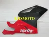 Motorcykel kåpa kit för Aprilia RSv1000r 04 05 06 RSV 1000 2004 2005 2006 ABS Röd Blank svart kåpa set AA08