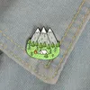 Macera emaye pimleri Dağ Orman Outdoorsy rozeti broş Yaka pin Denim Kot tişört çanta Doğayı Keşfetmek takı çocuk için Hediye