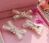 Bride handmade pearl mesh hairpin, bride styling accessories, white wedding dress accessories