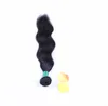 エリベスブランドナチュラルウェーブバージンブラジルの髪は、自然な色で生の人間の髪の束を織ります100 1バンドル3バンドル1ロット