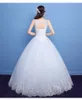 자수 레이스 웨딩 드레스 2017 새로운 패션 단순한 아플리케 신부 신부