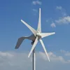 400W 12V / 24 V Mały horyzontalny generator turbiny wiatrowej z kontrolera MPPT Boost do użytku domowego