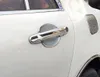 High quality ABS chrome 8pcs car door handle decoration protection cover+4pcs door handle decoration bowl for Toyota Corolla 2007-2013