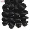 Ishow Hair Big Sales Promotion Köp 3 Bundlar Få en gratis stängning Brazillian Loose Wave Peruvian Human Hair Extensions Wefts for Women Black Color 8-28Inch