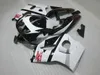 Hot Sale Fairing Kit för Suzuki GSXR600 GSXR750 SRAD 1996-2000 Vit svart GSXR 600 750 96 97 98 99 00 Fairings GF33