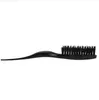 Pro Salon Black Hair Brushes 빗 슬림 라인 티빙 빗질 브러시 스타일링 도구 DIY 키트 전문 플라스틱 미용 빗