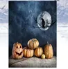 Toile de fond 3D réaliste pour Halloween, 1 pièce, arrière-plan d'horreur hanté et sombre pour Studio de photographie, fêtes à thème, stand Photo