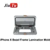 Jiutu Sıkıştırma Için Metal Çerçeve Çerçeve Laminasyon Kalıp LCD Ekran Meclisi ile iPhone X Sıkma Kalıp Sabitleme Çerçevesi