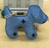 新しいチャームキーホルダーファッションバックパックチェーンペンダントクリエイティブユニセックスPU動物犬バックパックキーチェーンギフト