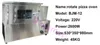 Beijamei stainless steel commercial pizza cone making machine electric pizza oven and pizza cone machine price