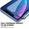 Protecteur d'écran pour Iphone, compatible modèles 15, 14, 13, 12, Mini, 11 Pro, XR, XS Max, Samsung S10E, A20E, A2, CORE, J6, noir