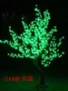 시뮬레이션 트리 폴 LED 벚꽃 나무 빛 576pcs LED 전구 1.5m 높이 110 / 220V 7 색 옵션 방수 야외 사용