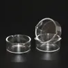 50mm Diameter Glass Ashtray Dish thick glass oil rig dabber dish dabber device for smoking smoke accessory