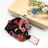 Saco da moeda Bolsa Japão Japonês Kimono Gato Peixinho Coin Purse Sorte Sacos De Armazenamento De Carteira Make Up Sacos Caso