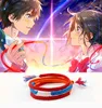 Japansk Anime Kimi No Na Wa Ditt namn Mitsuha Miyamizu Taki Tachibana Cosplay Rope Bracelet Handgjorda ornament