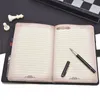 New stationery notebook paper 130 sheets Diary with Lock code password Vintage Notepad office school supplies gift