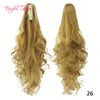 Syntetiska hästsvansar Lång Curly Claw Ponytail Clip In Hair Extensions Hårstycke Ponnysans Syntetiska Hårtillbehör Högkvalitativ grossist