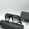 Legends 163 Piloten-Sonnenbrille für Herren, Gold, Schwarz/Grau, Verlaufsglas, Vintage-Glanz, klassische Sonnenbrille, Unisex, Gafas de Sol mit Box