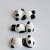 100個セラミックPanda Chopsticksスタンドホルダー磁器スプーンフォークナイフレストラックレストランテーブルデスク装飾