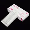 50pcs Sterilised Premium Tattoo Needles High Precision Straight Flat Shader 13F 15F Single Row Tattoo Needles