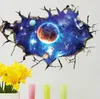 90CM 3D Star Universe Series Adesivi murali rotti per bambini Camerette per bambini Camera da letto Decorazioni per la casa Decalcomanie murali Poster Wall Stick7249921