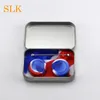 Fabryki Sprzedaż 4 + 1 cyny Silikonowy Zestaw do przechowywania Zestaw z 2 SZTUK 5ml Wax Container Oil Jar Dab Dabber Tool Metal Box Case