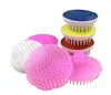 Bain pour animaux de compagnie, massage, toilettage pour chiens et chats, fournitures de bain avec poignée de main, petit peigne rond, brosse a825