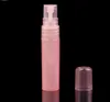 NEW Mix Order 100pcs/lot 5ml Multicolor Translucence Plastic Atomizer Bottle Travel Makeup Perfume Spray Refillable Bottle